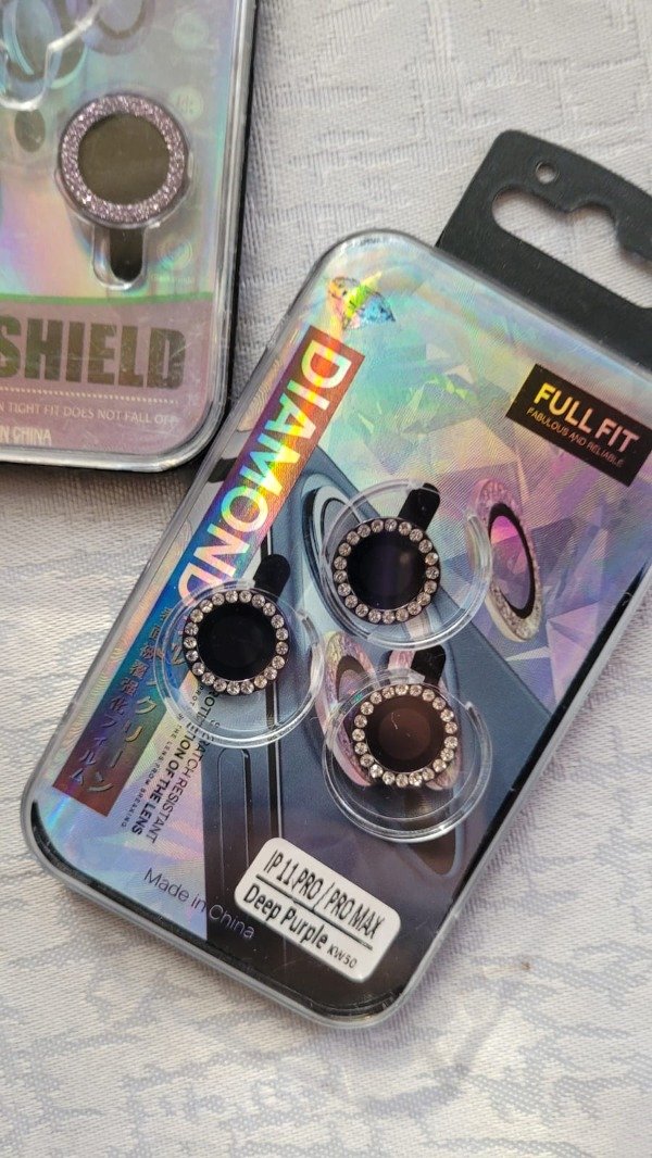 Producto - Iph 11 pro / iph 11 pro max y iph 12 pro protector de camara borde violeta