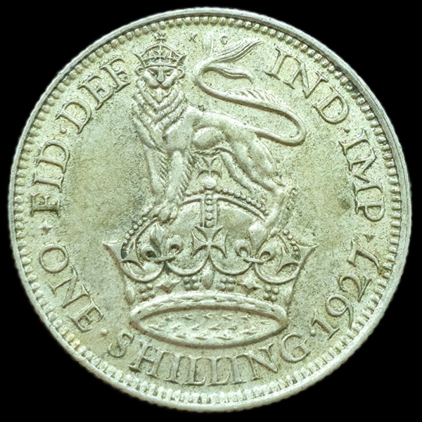 Producto - Reino Unido 1 Shilling 1927 Rey Jorge V Km#833 VF