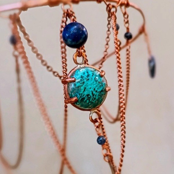 Producto - Corona con turquesa