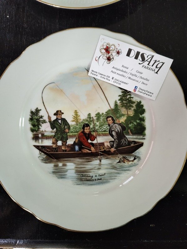 Producto - Plato Deco 24 Truchas - 0