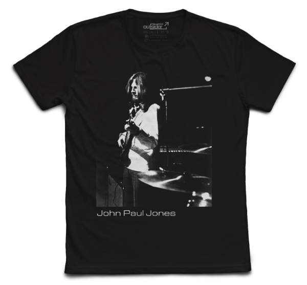 Producto - John Paul Jones - Led Zeppelin - Remera Negra