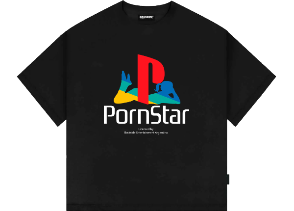 Producto - Remera PORNSTAR Negra