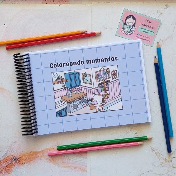 Producto - Cuaderno para pintar- momentos