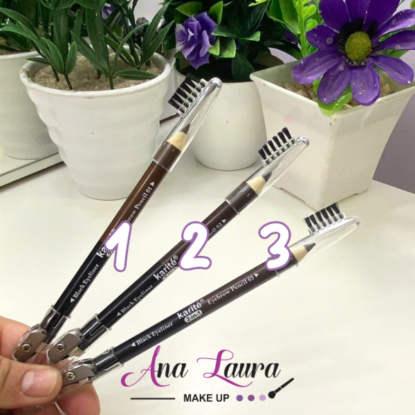 Producto - Lápiz delineador dúo negro y marrón PINK 21