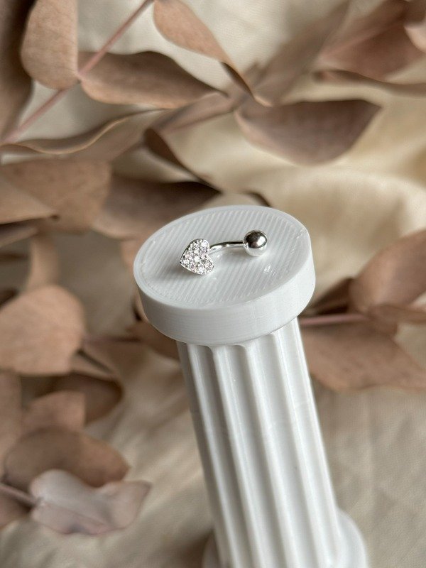 Producto - Piercing ombligo corazón