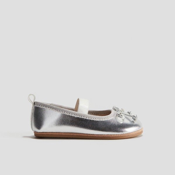 Producto - HyM - Ballerinas Plata Beba