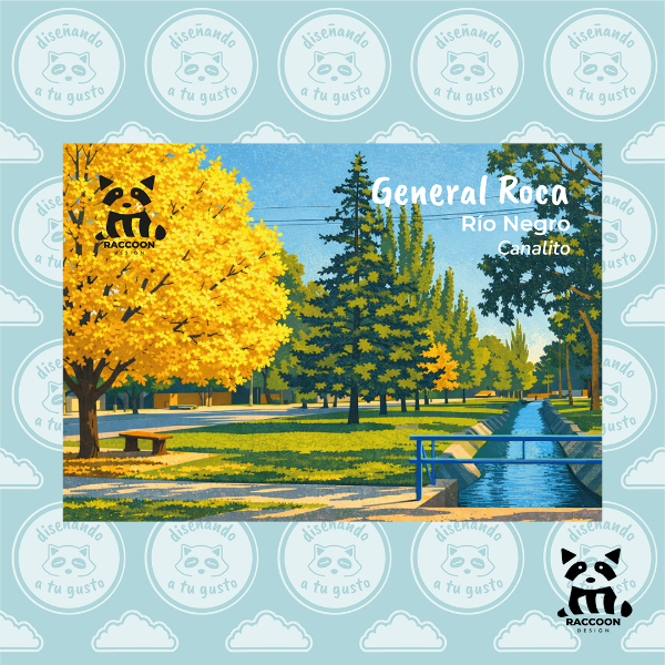 Producto - Imán souvenir General Roca, Rio Negro 2