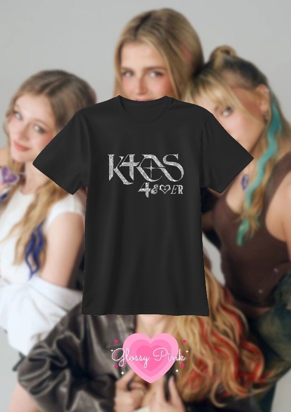 Producto - Remera K4OS 4EVER - VINILO TEXTIL GLITTER