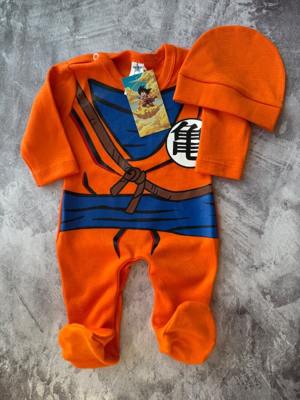 Producto - Enterito Goku con gorro x5