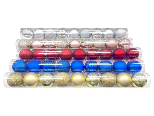 Producto - BOLAS NAVIDAD 8CM .9P ZY809
