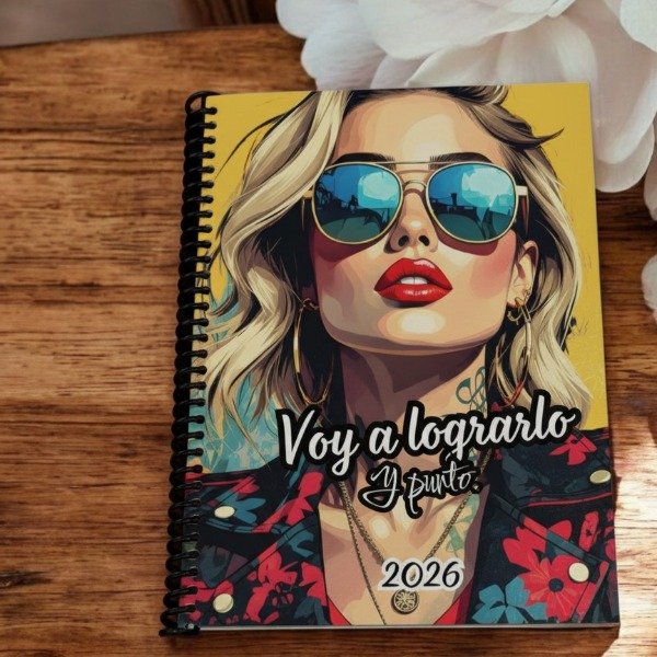 Producto - AGENDA IMPRIMIBLE 2026 VOY A LOGRARLO Y PUNTO
