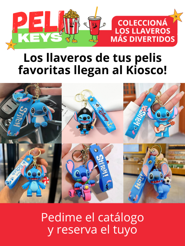 Producto - STITCH  - Llaveros coleccionables inspirados en personajes favoritos.