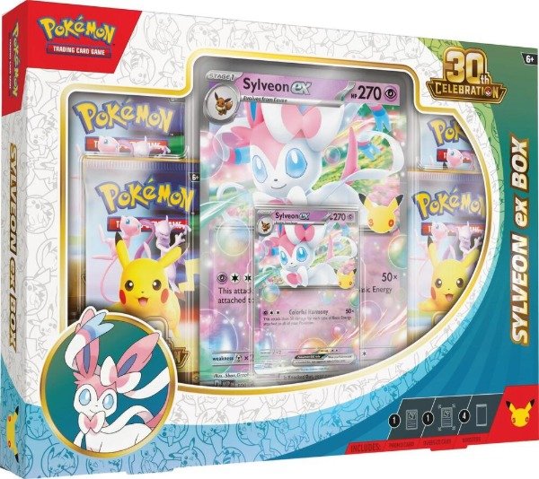 Producto - Pokemon 30th Celebration Sylveon ex Box