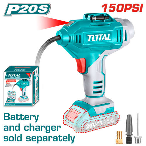 Producto - Inflador de Aire Inalámbrico TOTAL TACLI2018 - 20V - 150 PSI