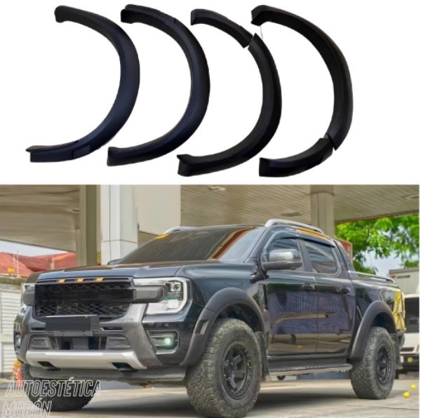 Kit fenders Ford Ranger T9 con luz led - Autoestética Morón