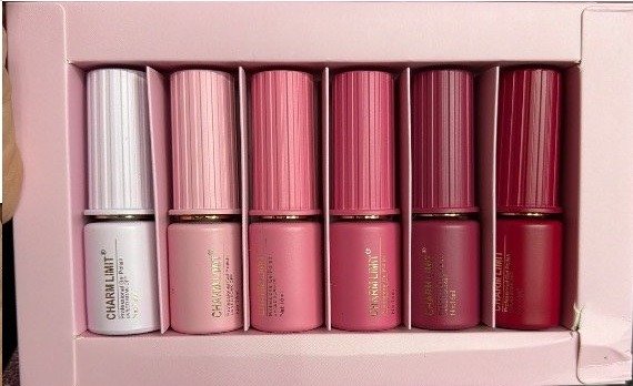 Producto - Coleccion esmaltes charm limit x6 unid ROSAS