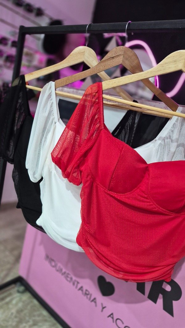 Producto - Corset mangas tul T. 5