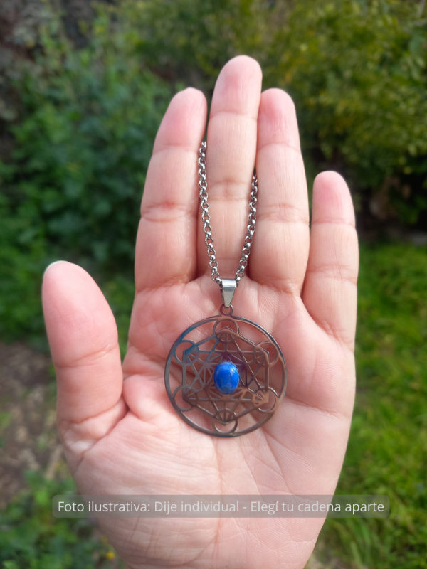 Producto - Dije Lapislazuli - Sagrado Metatron