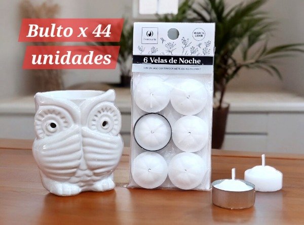 Producto - VELA DE NOCHE C/LATAS X6U 003C