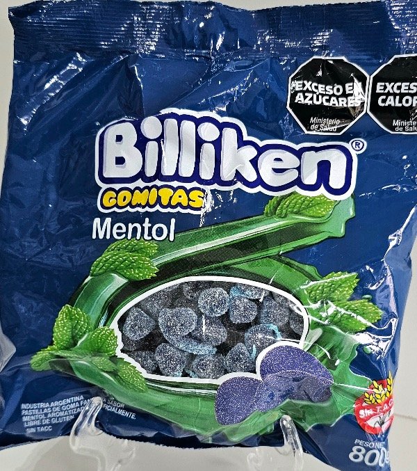 Producto - GOMA BILLIKEN MENTOL X800grs