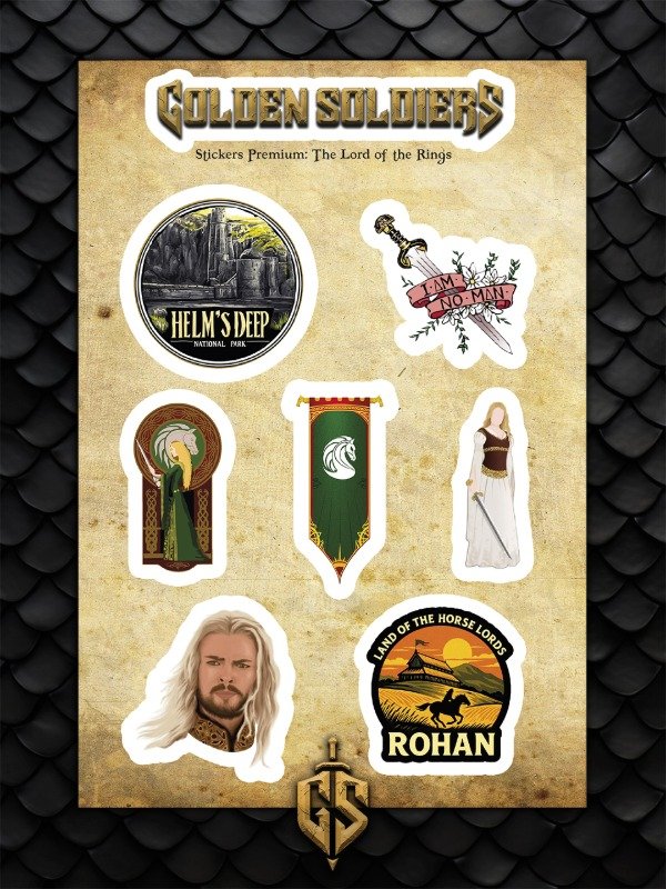Producto - Stickers Rohan 2 - El Señor de los Anillos