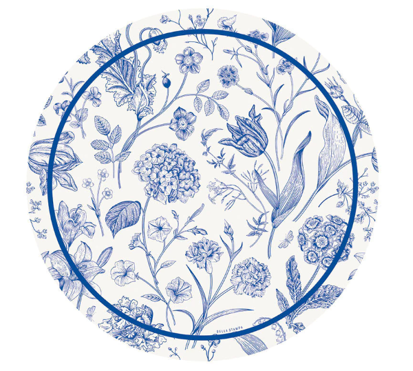 Producto - Plato de sitio flores