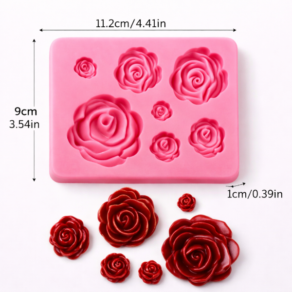 Producto - Molde rosas x7 026C5