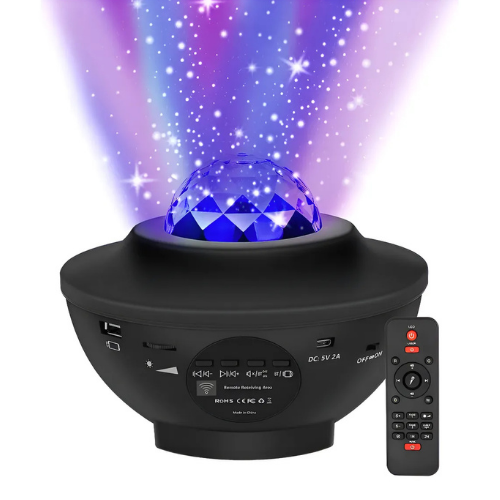 Producto - Proyector de Luz Galaxia con Parlante Bluetooth