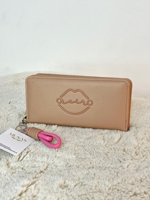 Producto - Billetera oreiro rosa nude