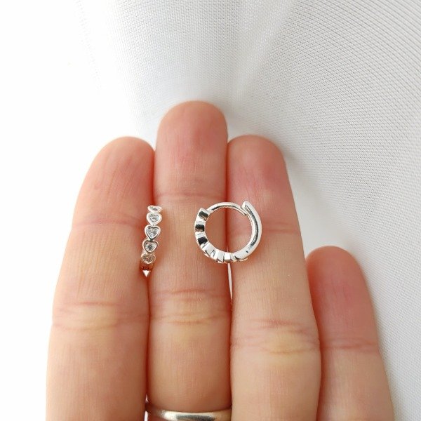 Producto - Argollas corazoncito mini AB