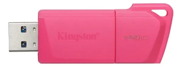Producto - PENDRIVE KINGSTON DATATRAVELER  EXODIA M 128GB USB 3.2 ROSA - 1