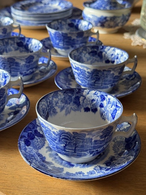 Producto - 6 Tazas de té de loza inglesa  Woods Ware