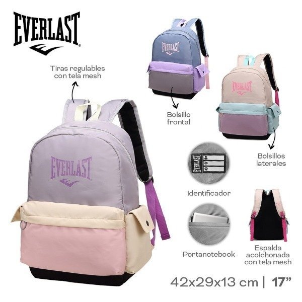 Producto - MOCHILA PORTANOTEBOOK EVERLAST 22688