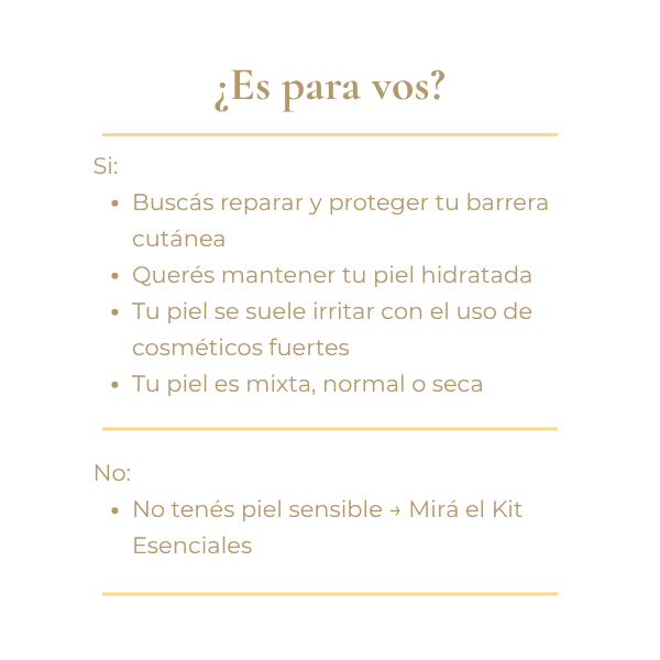 Producto - Kit Pieles delicadas - 1