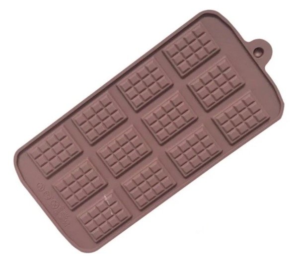 Producto - MOLDE SILICONA X12 TABLETAS DE CHOCOLATE - 0