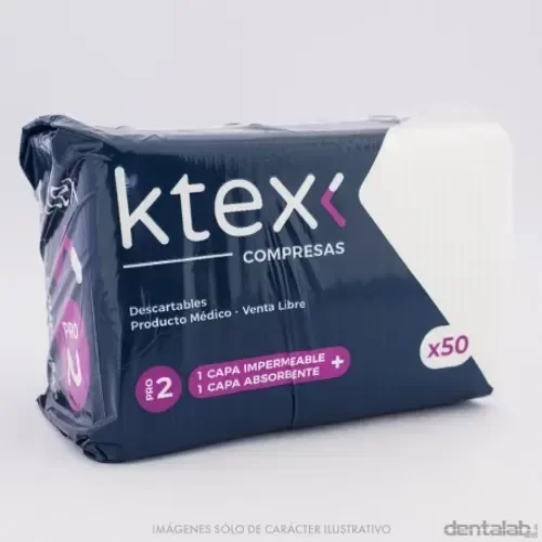 Producto - Compresas x10pcs 1 Capa - Ktex