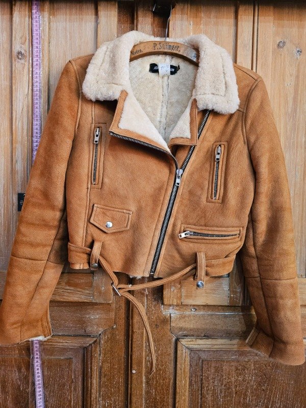 Producto - Campera de Cuero Joanna Braun Suela t.XS