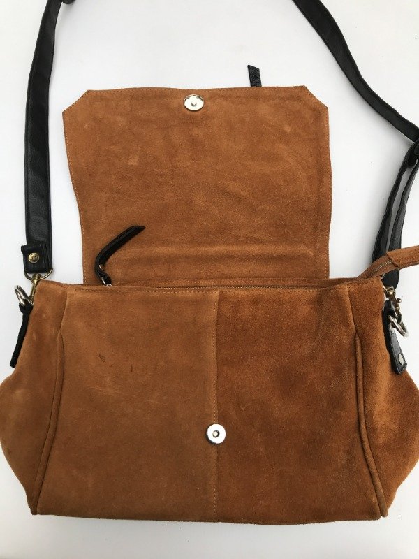 Producto - Leather bag Cuero gamuzado - 8
