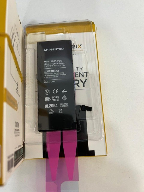 Producto - BATERIA IPHONE 6S AMPSENTRIX CON FLEX
