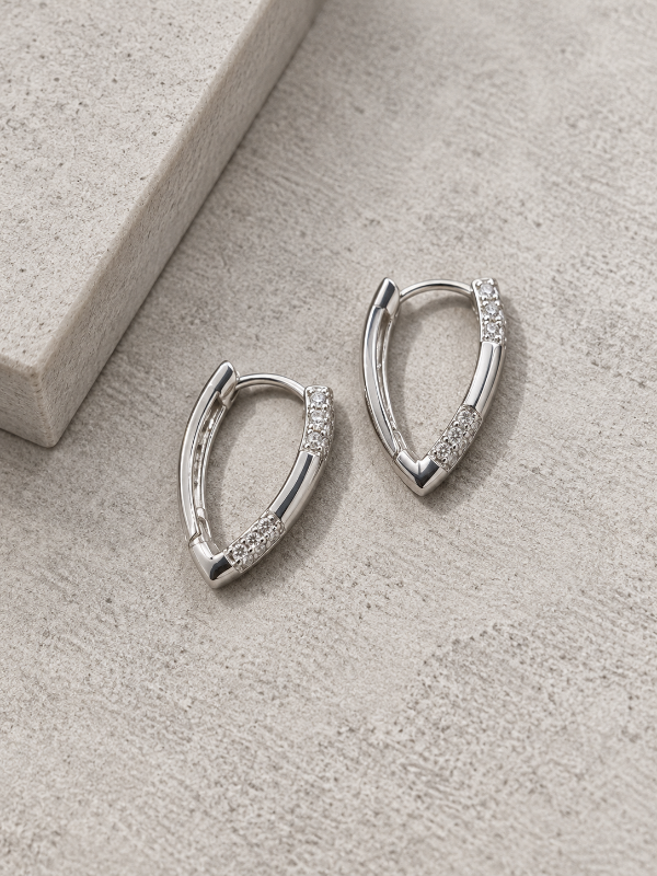 Producto - Aros 023 acero blanco