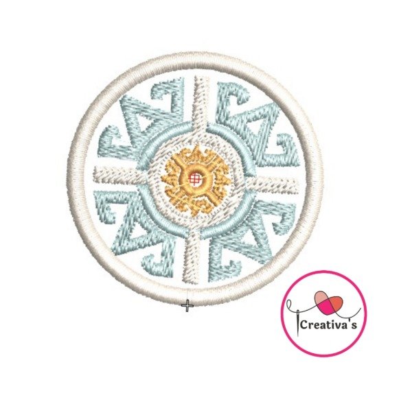 Producto - MATRIZ DE BORDADO ESCARAPELA PAMPA