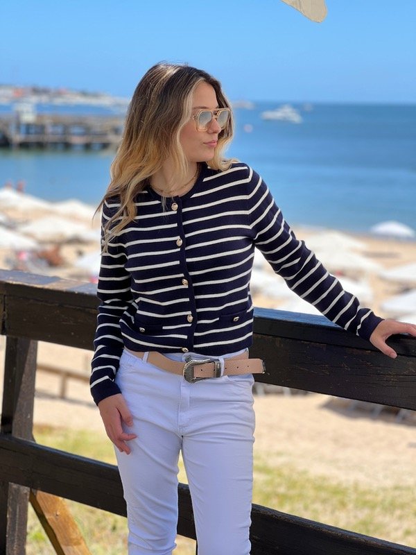 Producto - Cardigan rayado bremer