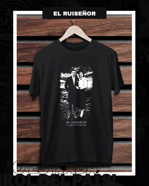 Producto - Remera Negra El Ruiseñor