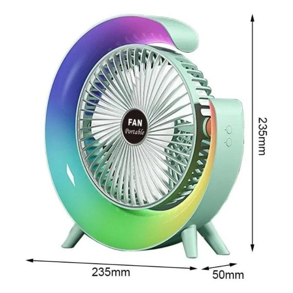 Producto - Ventilador de Escritorio Colorful Desktop Y19F