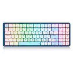 Producto - Redragon K684WB RGB EVA Pro Wireless - Blanco Azul