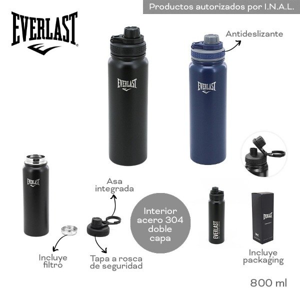 Producto - BOTELLA TÉRMICA EVERLAST COD 16447E - 0