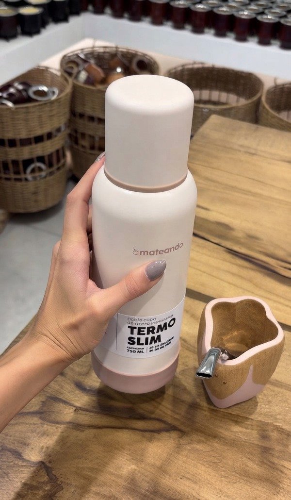 Producto - PREVENTA SET VACA RANCHERO 4.0 ROSE QUARTZ + TERMO MATEANDO 750 ML + BOMBILLA - 0