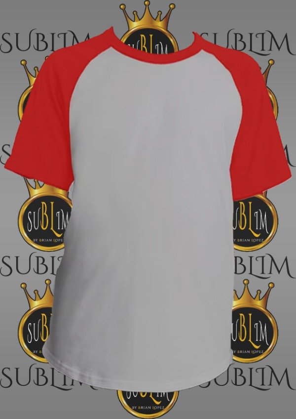 Producto - REMERAS RANGLAN DE MODAL PREMIUM UNISEX CUERPO GRIS