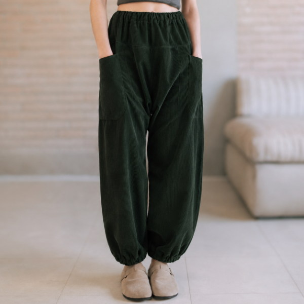 Producto - Shiwa Corderoy Verde PRE VENTA