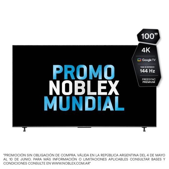 Producto - Smart TV Ultra HD 100'' Noblex DR100X9600 QLED - 11